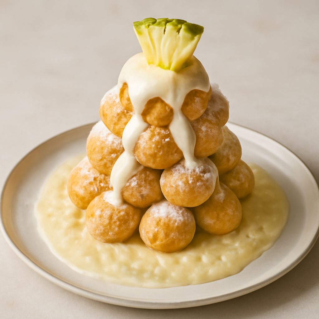 Croquembuche alla Pinacolada