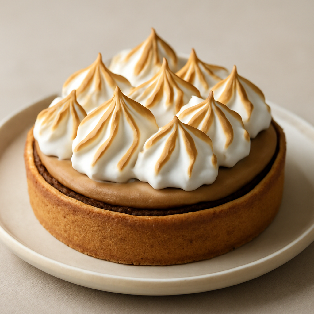 Crostata Al Caffè Meringata