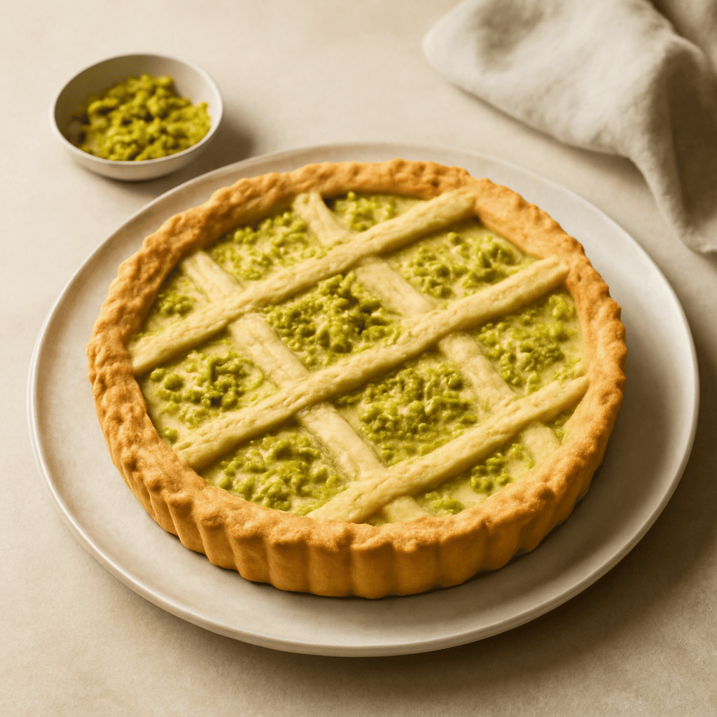 Crostata al pistacchio