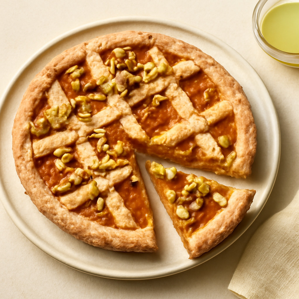 CROSTATA ARANCIA E FRUTTA SECCA