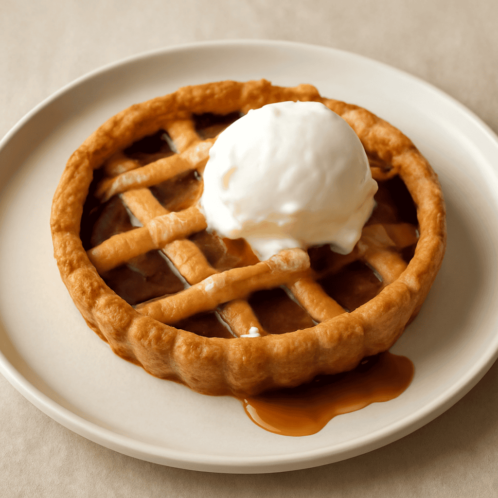 CROSTATA CIOCCOLATO AL GRAND MARNIER E CARAMELLO AL BURRO SALATO CON GELATO DI PANNA ACIDA