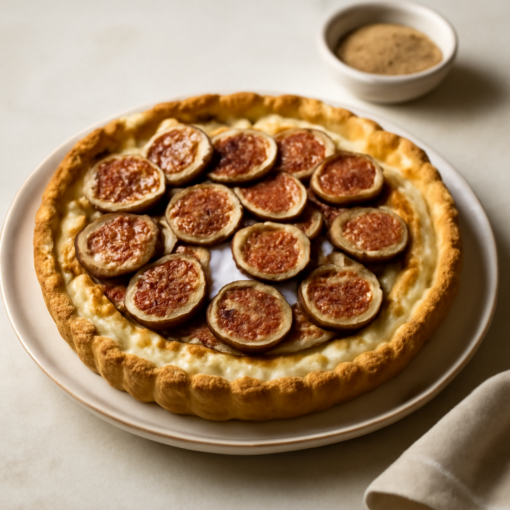 crostata con fichi e ricotta