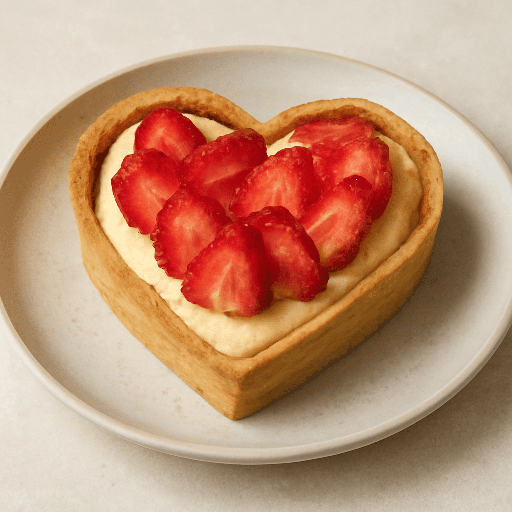 crostata cuore piccante