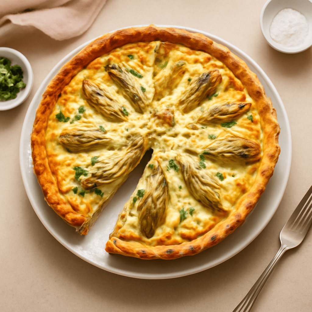 Crostata di carciofi