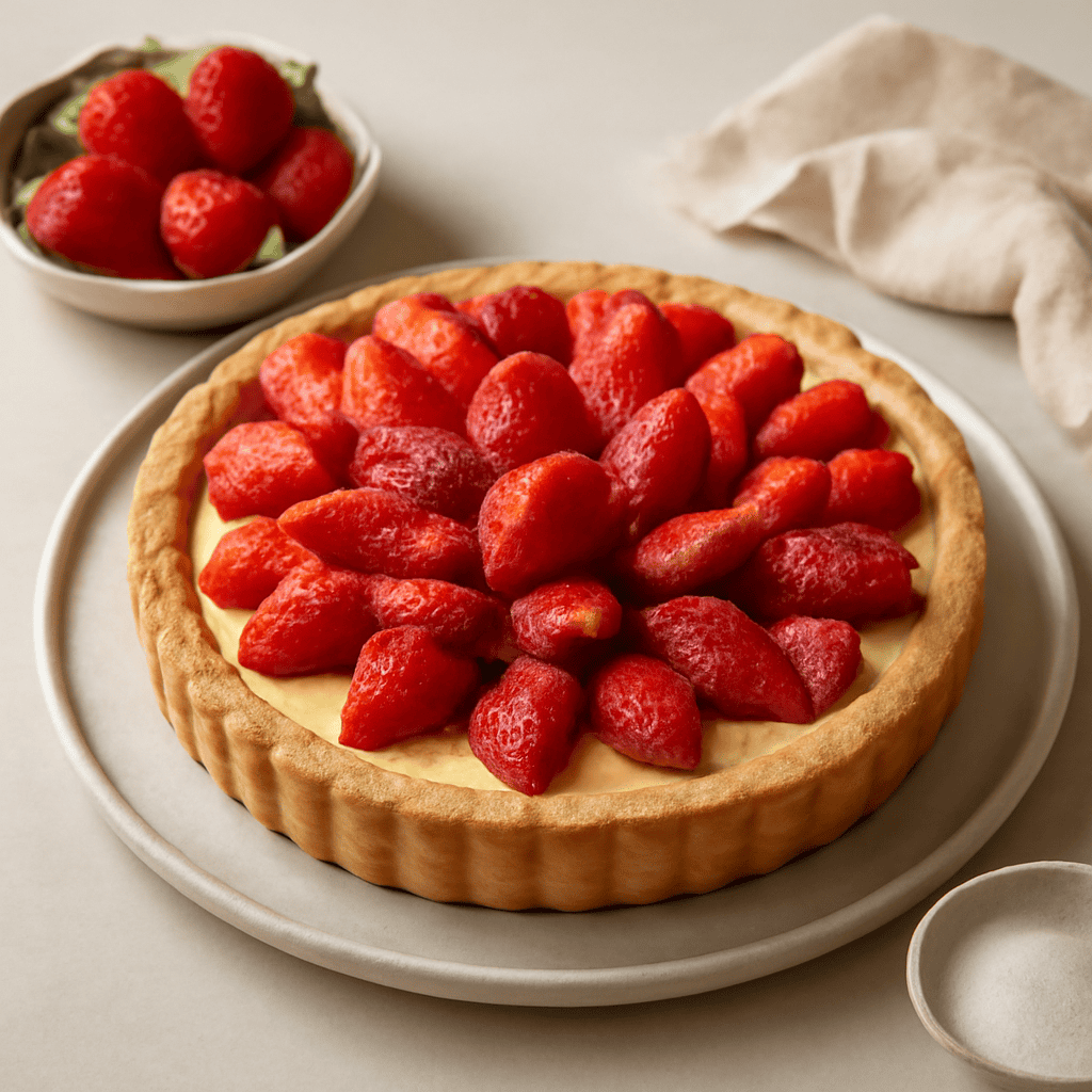 Crostata di fragole