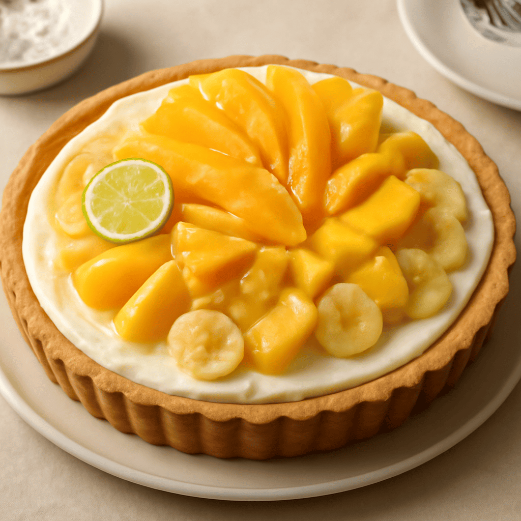 CROSTATA DI FRUTTA TROPICALE
