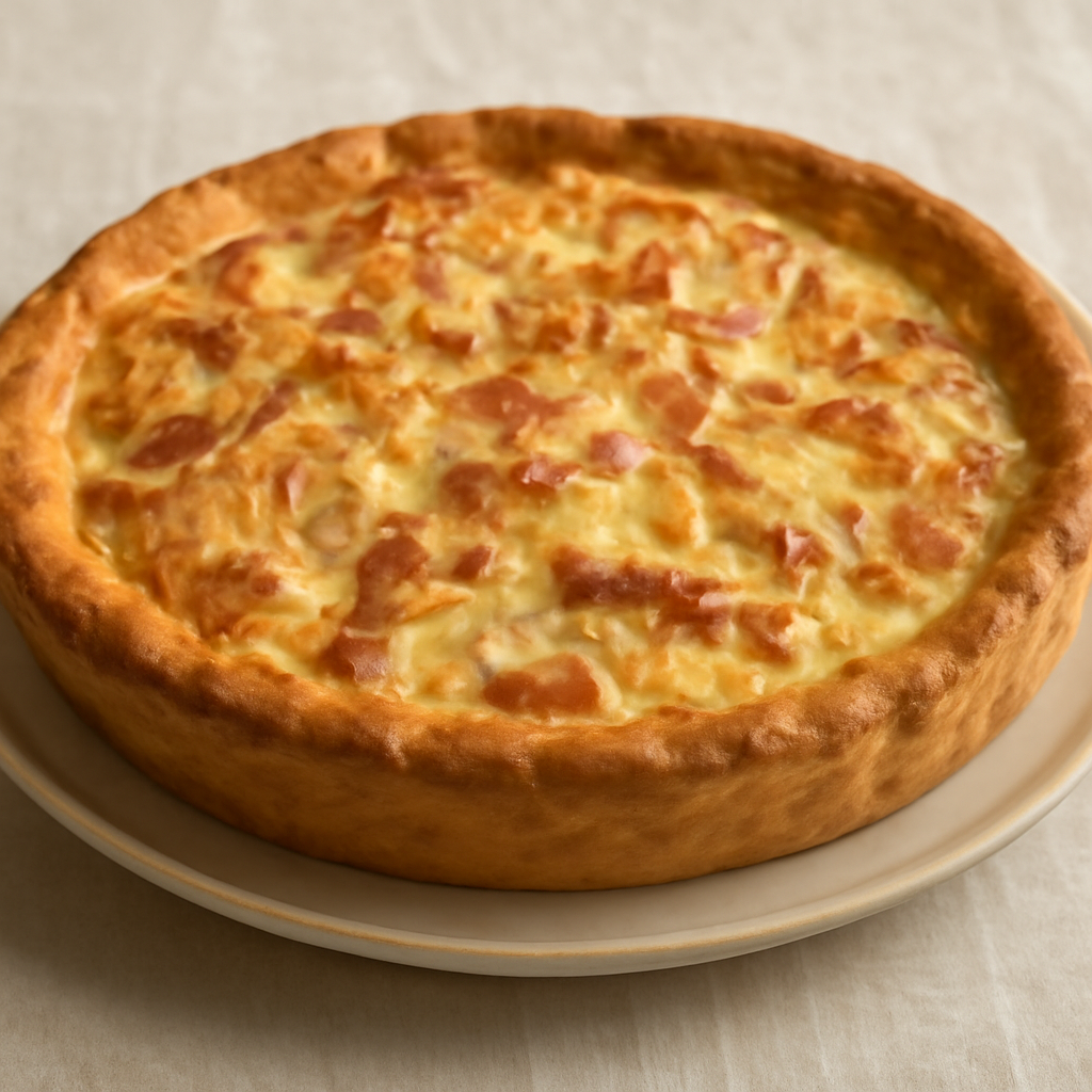 Crostata di prosciutto e patate