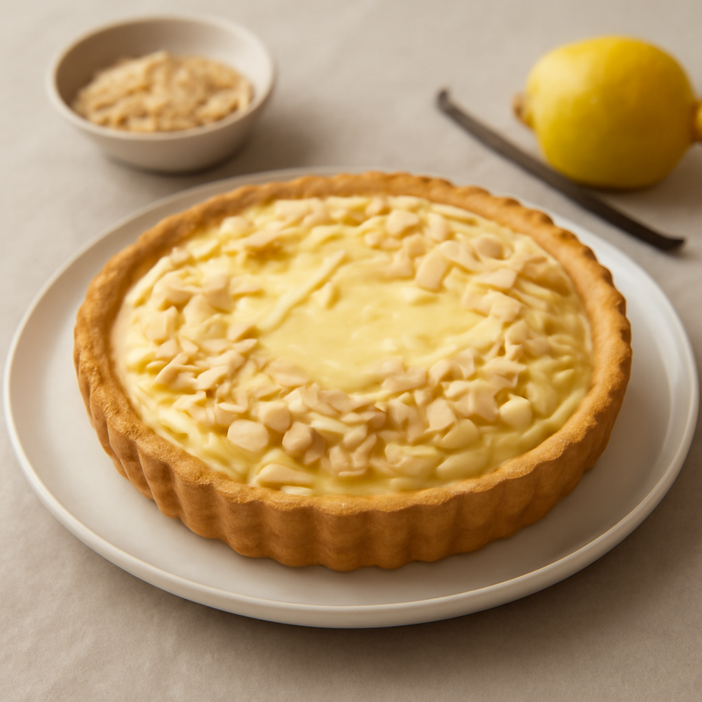 Crostata fresca mandorla