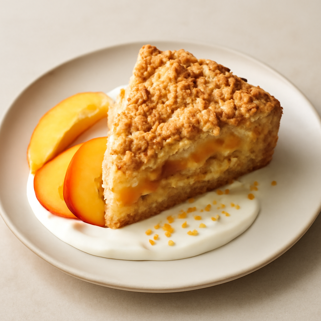 CRUMB-CAKE ALLE PESCHE
