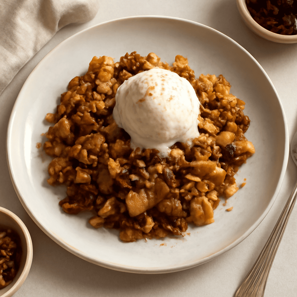 Crumble di Mele speziate
