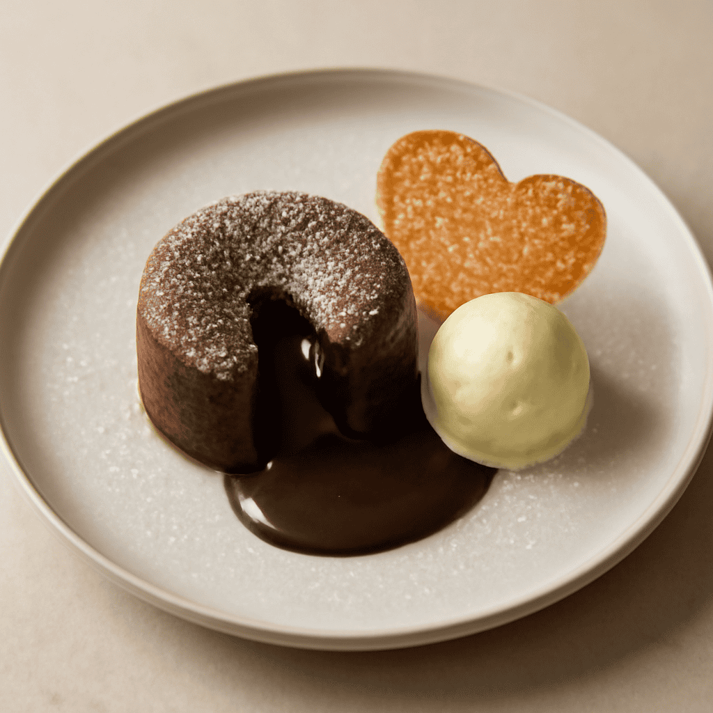 CUORE CALDO AL CIOCCOLATO