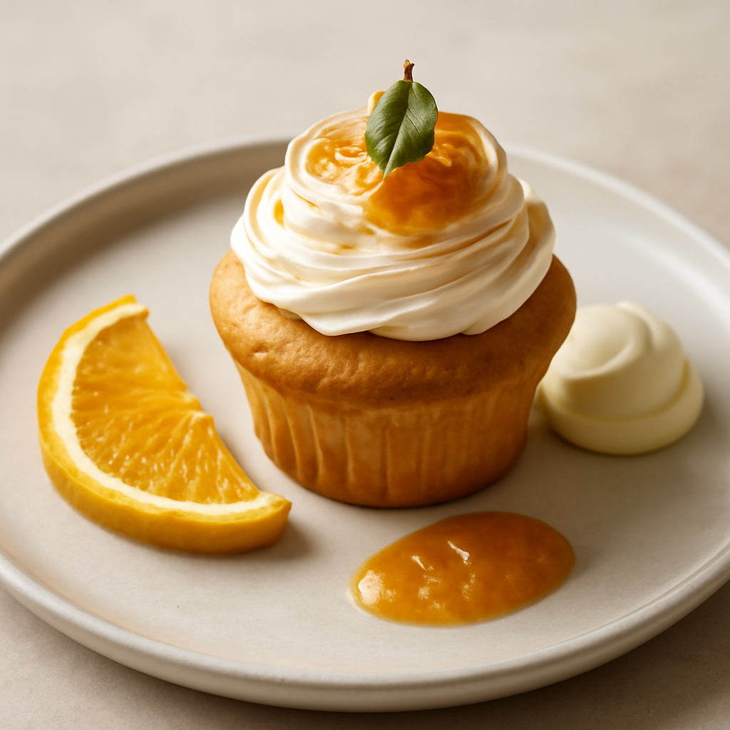 Cup Cake all’arancio