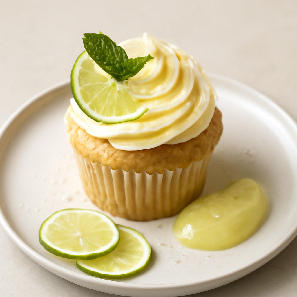 Cup cake lime e cocco