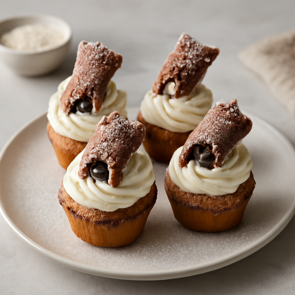 Cupcake al cannolo x 4 persone