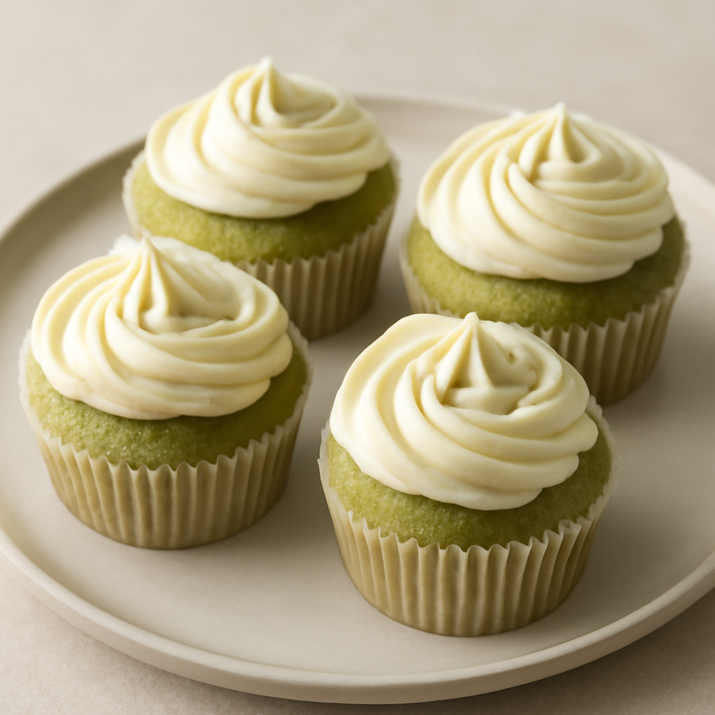 Cupcake al tè verde