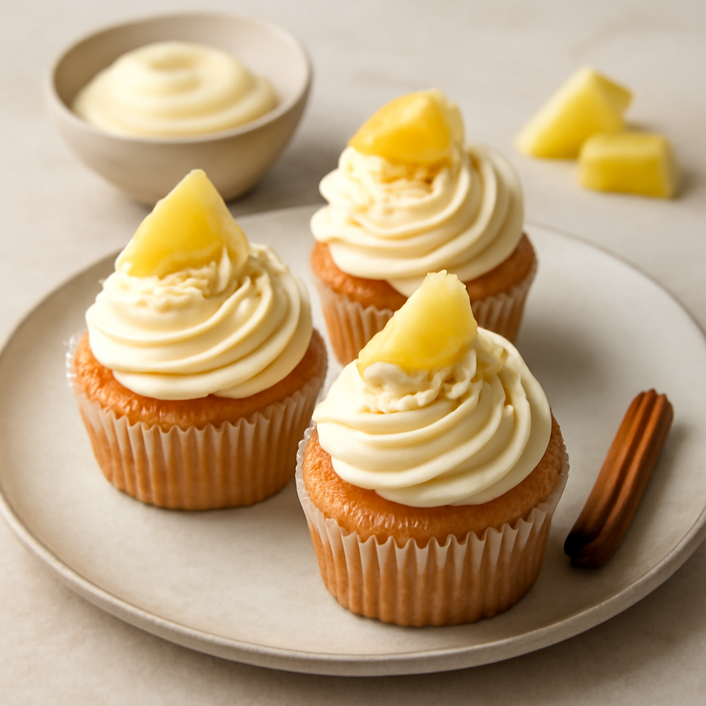 Cupcakes Ananas e Cannella