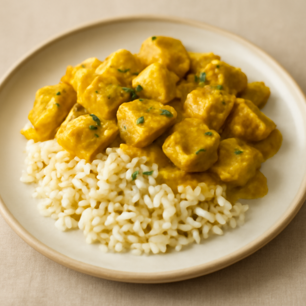Curry Chicken Nuggets