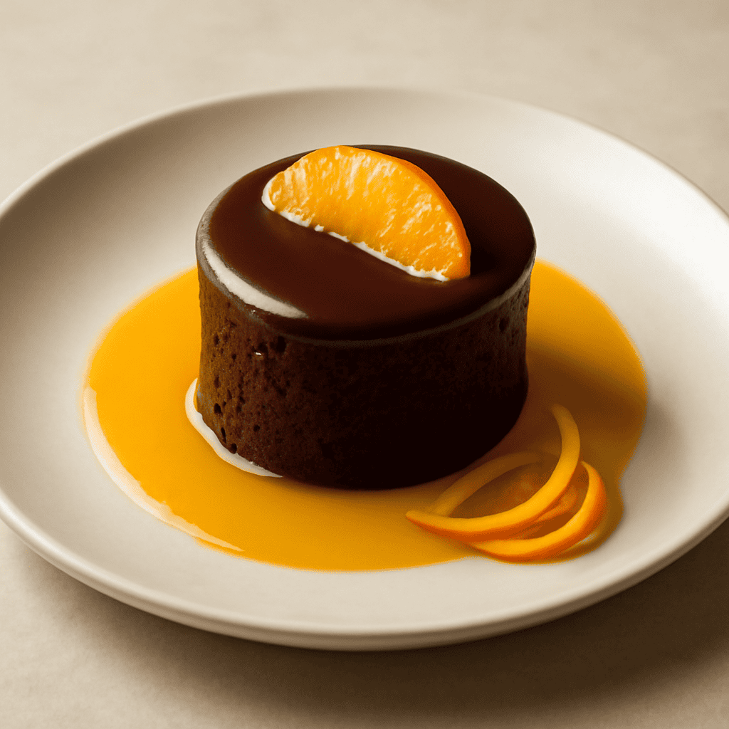 Delizia al cioccolato e arancia
