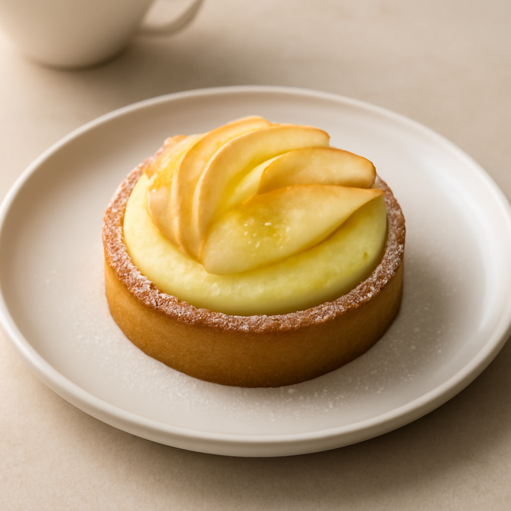 Delizia con crema di limone e mele