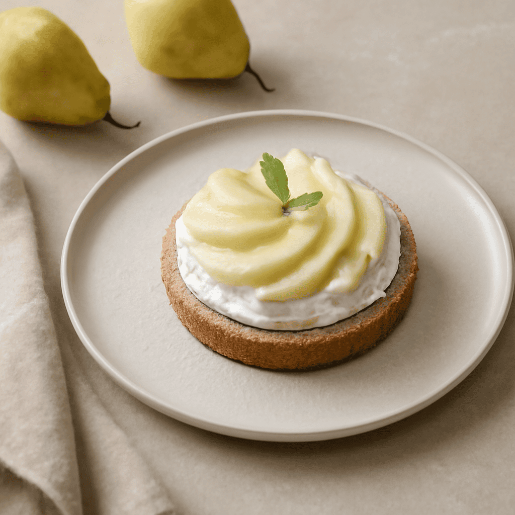 Deliziosa alla ricotta e pera