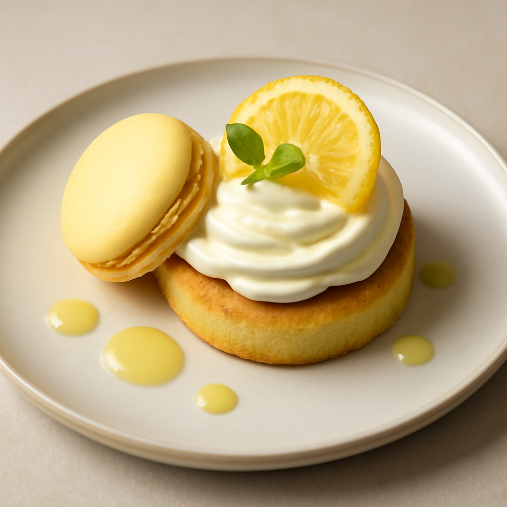 Dolce al limone e mascarpone