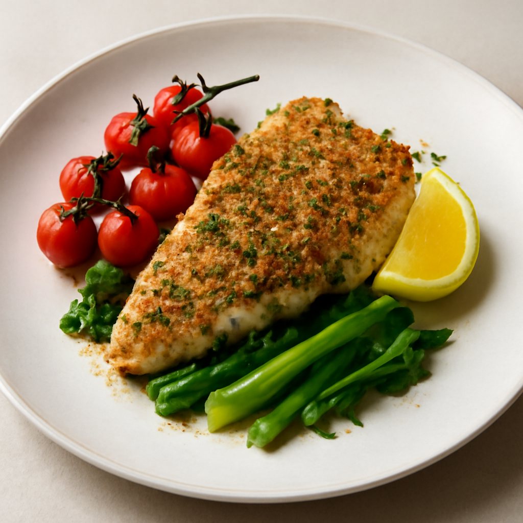 Filetto di orata con panatura croccante