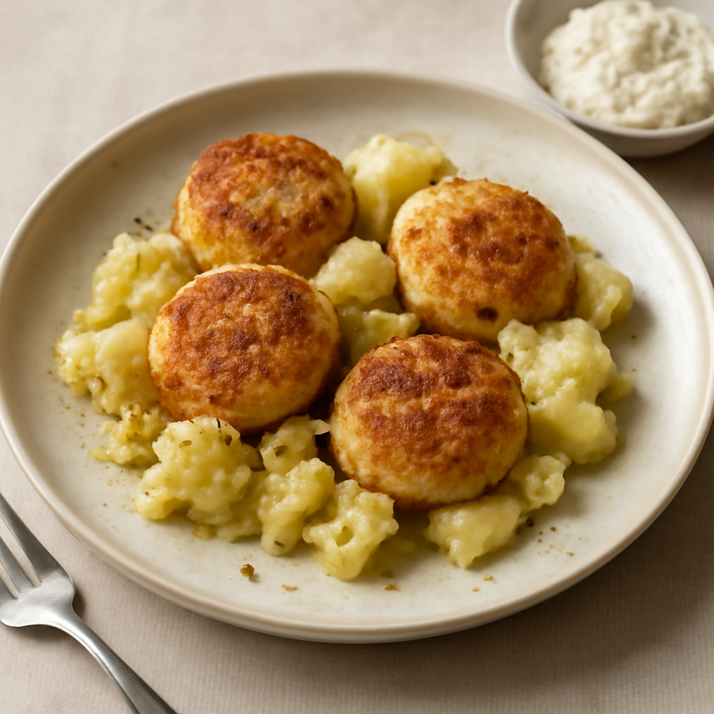 finger con ricotta , cavolfiori e patate