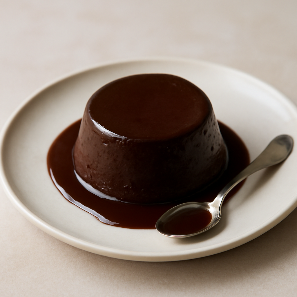 Flan al cioccolato