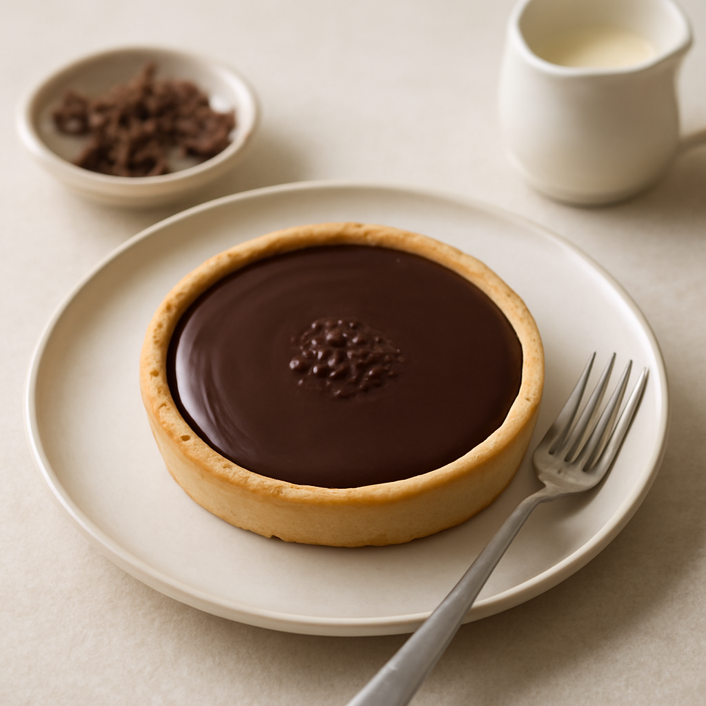 Flan di cioccolato