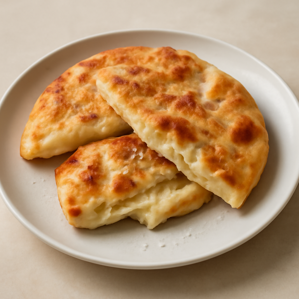 Focaccette al formaggio tipo Recco