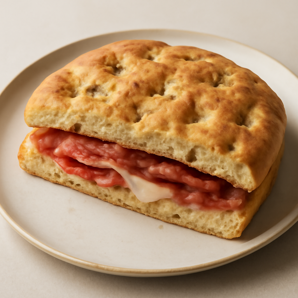 Focaccia ripiena