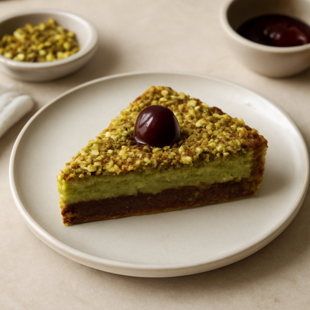 frangipane al pistacchio
