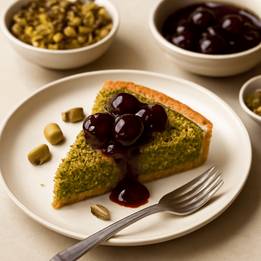 frangipane al pistacchio
