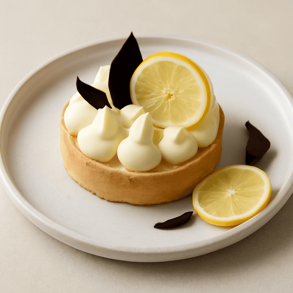 FROLLA CON MOUSSE AL CIOCCOLATO BIANCO E LIMONE