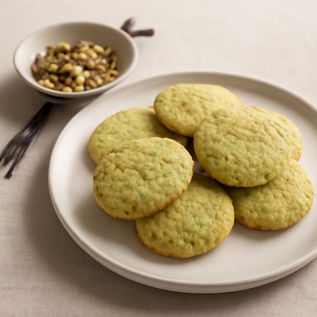 Frollini al pistacchio