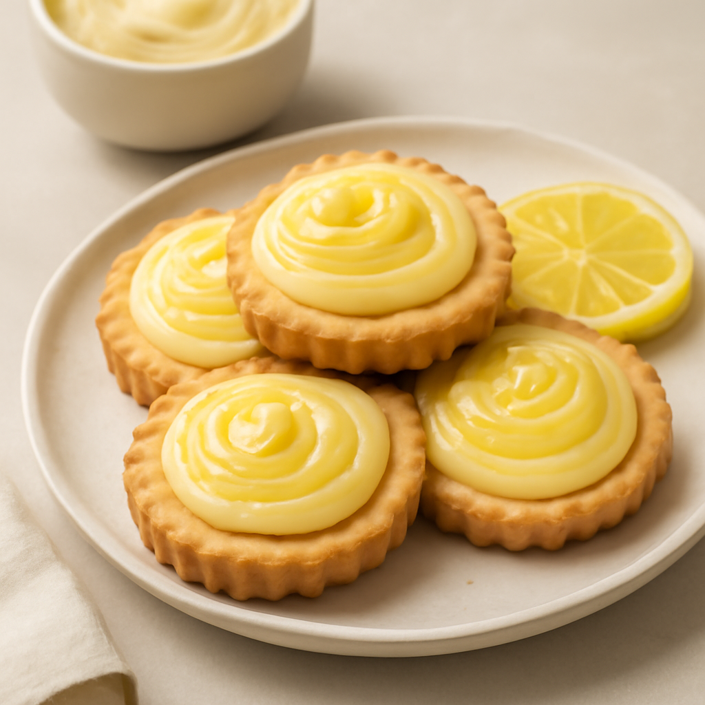 Frollini con crema al limone