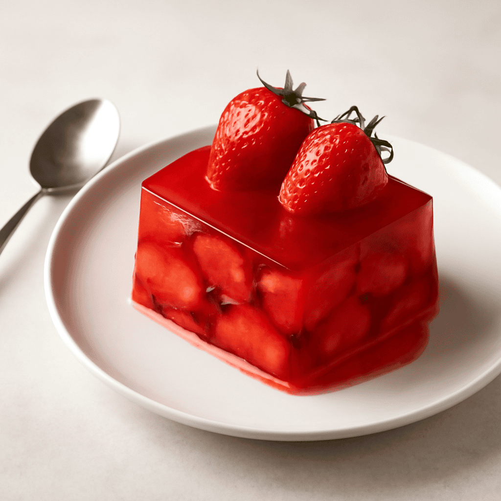 Gelatine di fragole