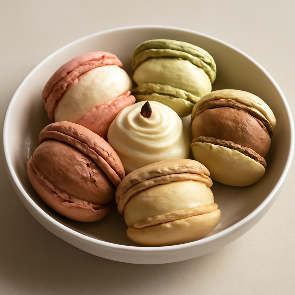 Gelato di macarons