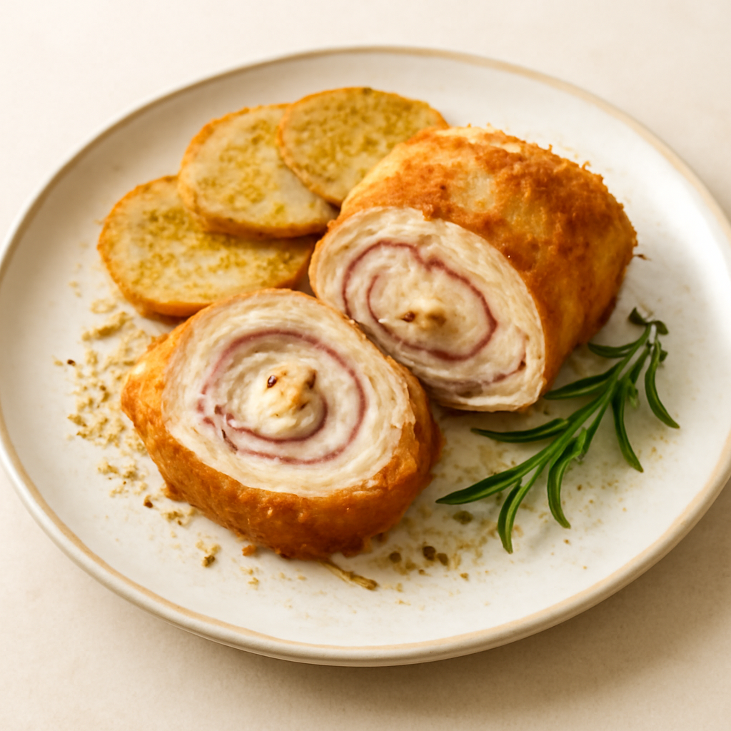 GIRELLE DI POLLO ALLA SCAMORZA