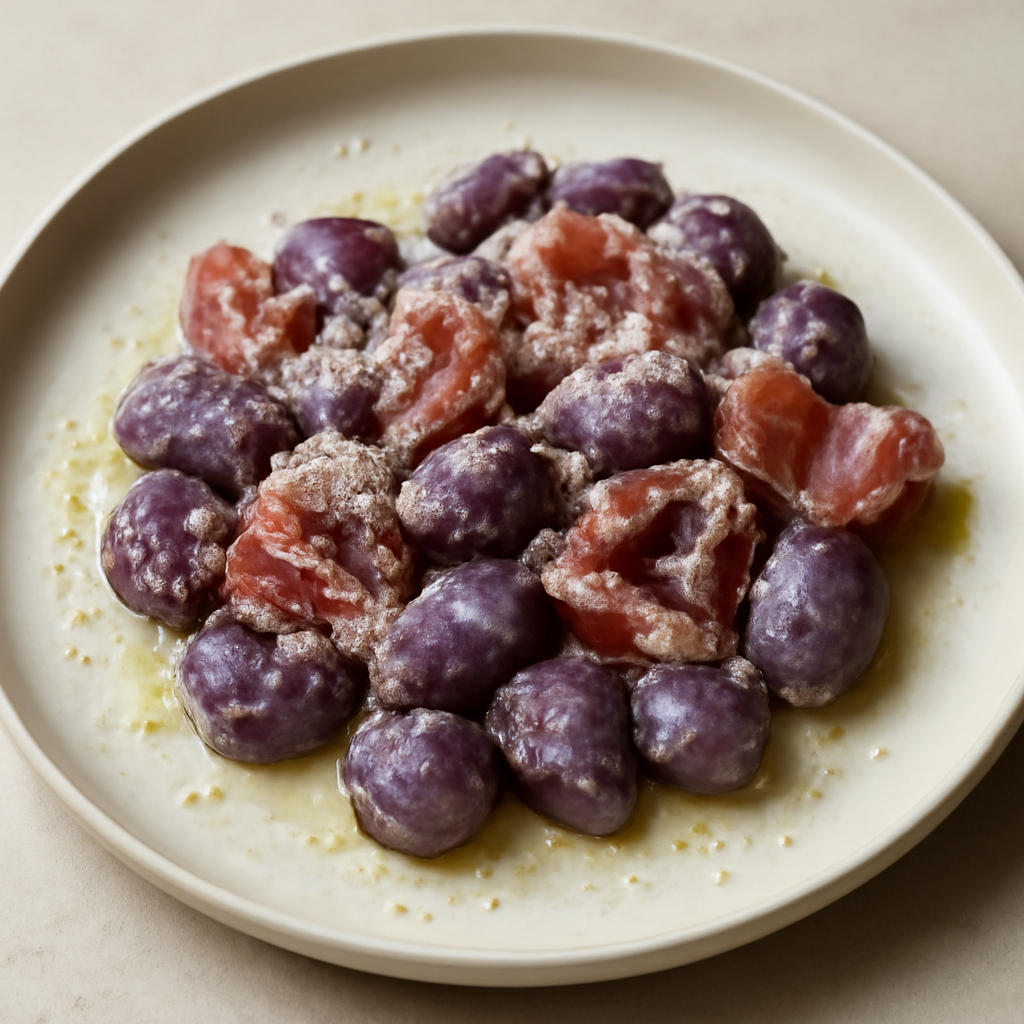 Gnocchi al topinambur