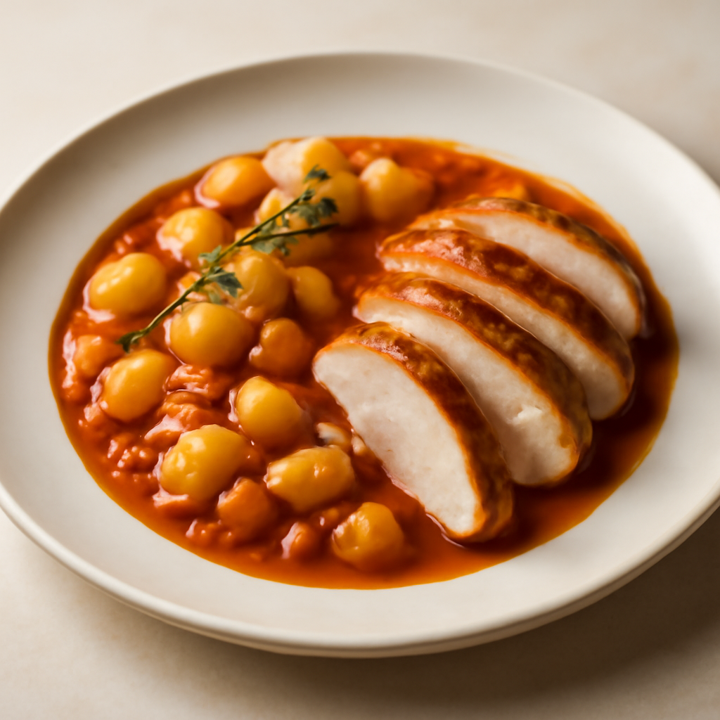 Gnocchi con faraona alla doppiacottura