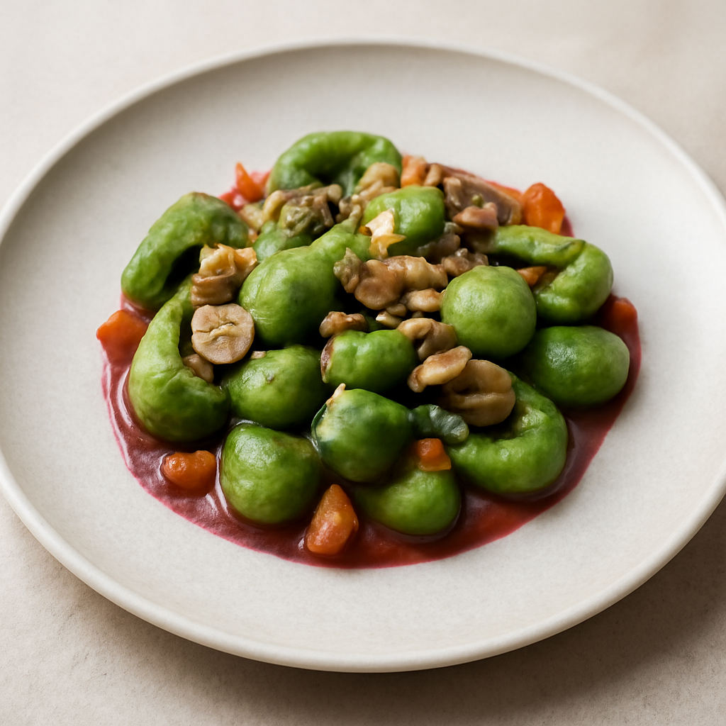 green gnocchi