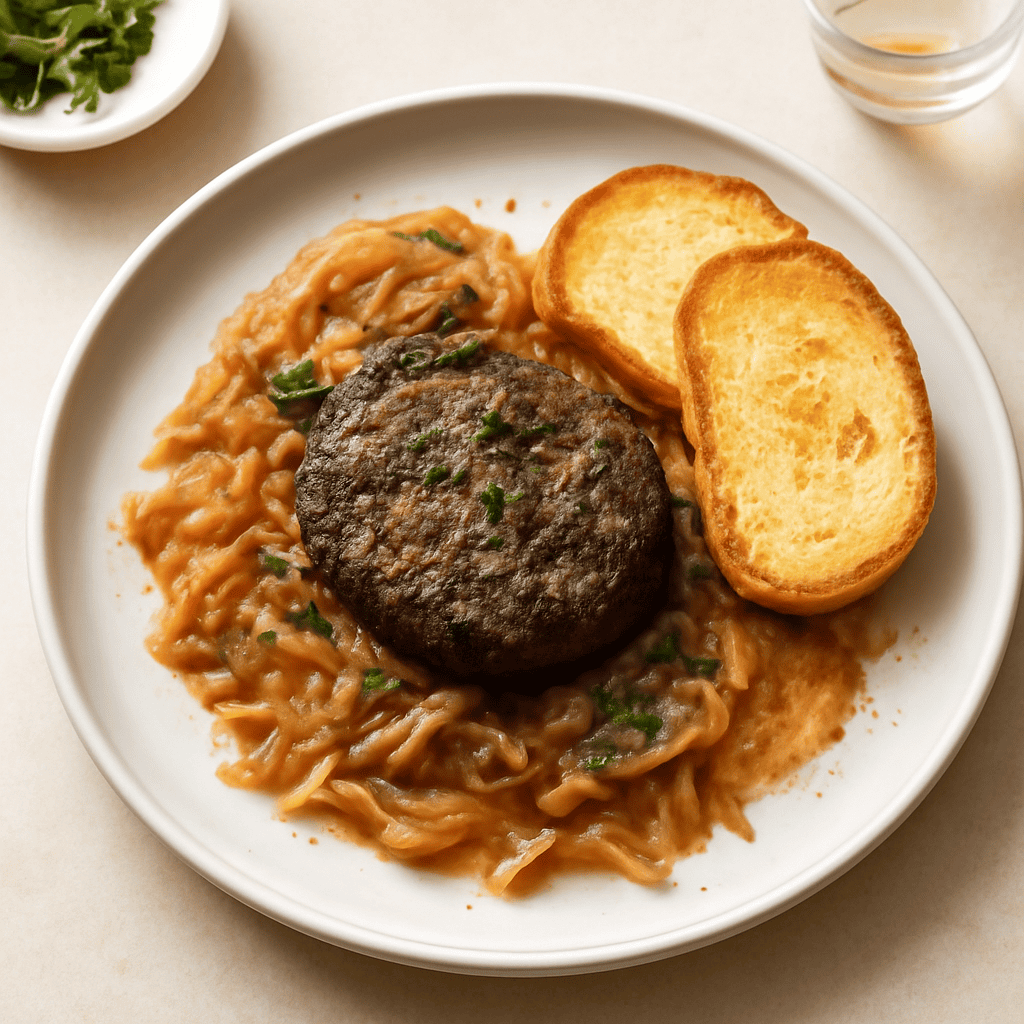 Hamburger di Fegato alla Veneziana