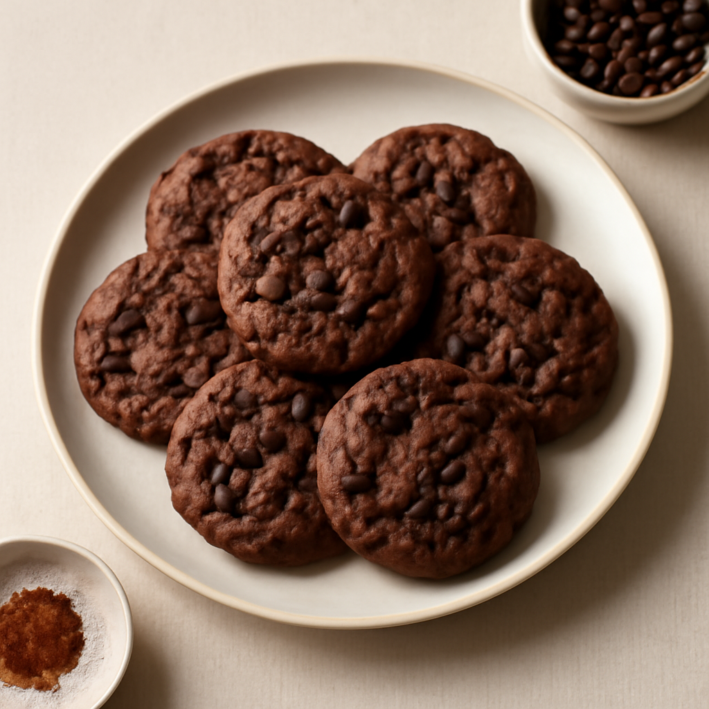 Hot chocolate cookies