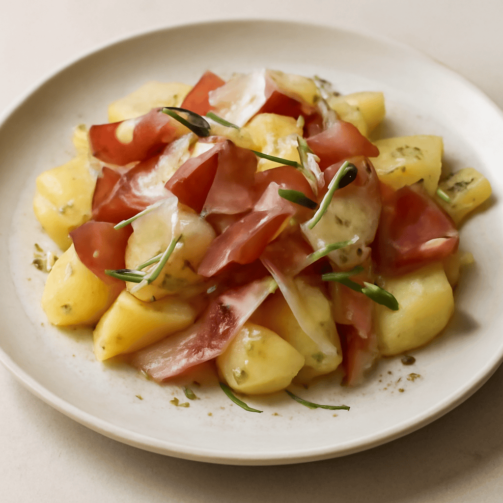 Insalatina di patate e speck