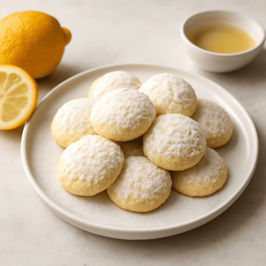 Lemon meltaways
