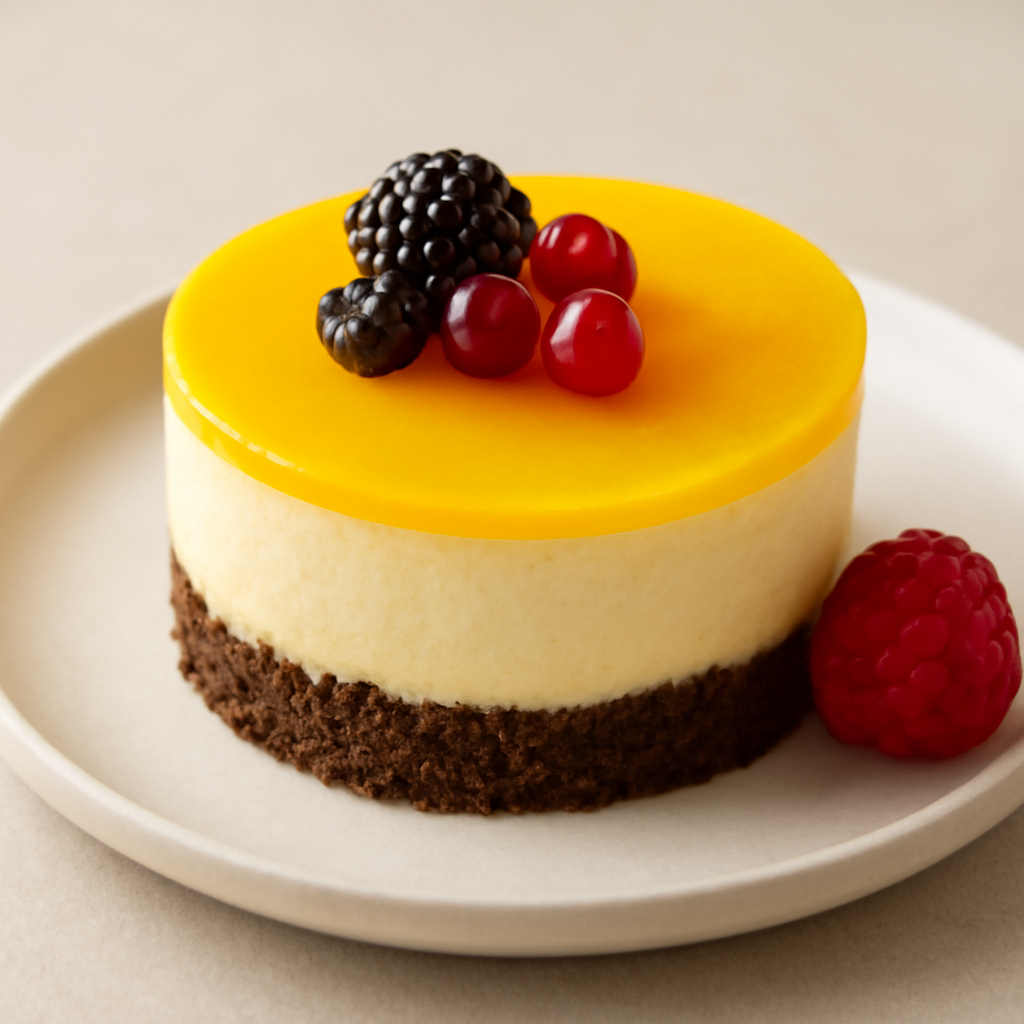 mango cheesecake