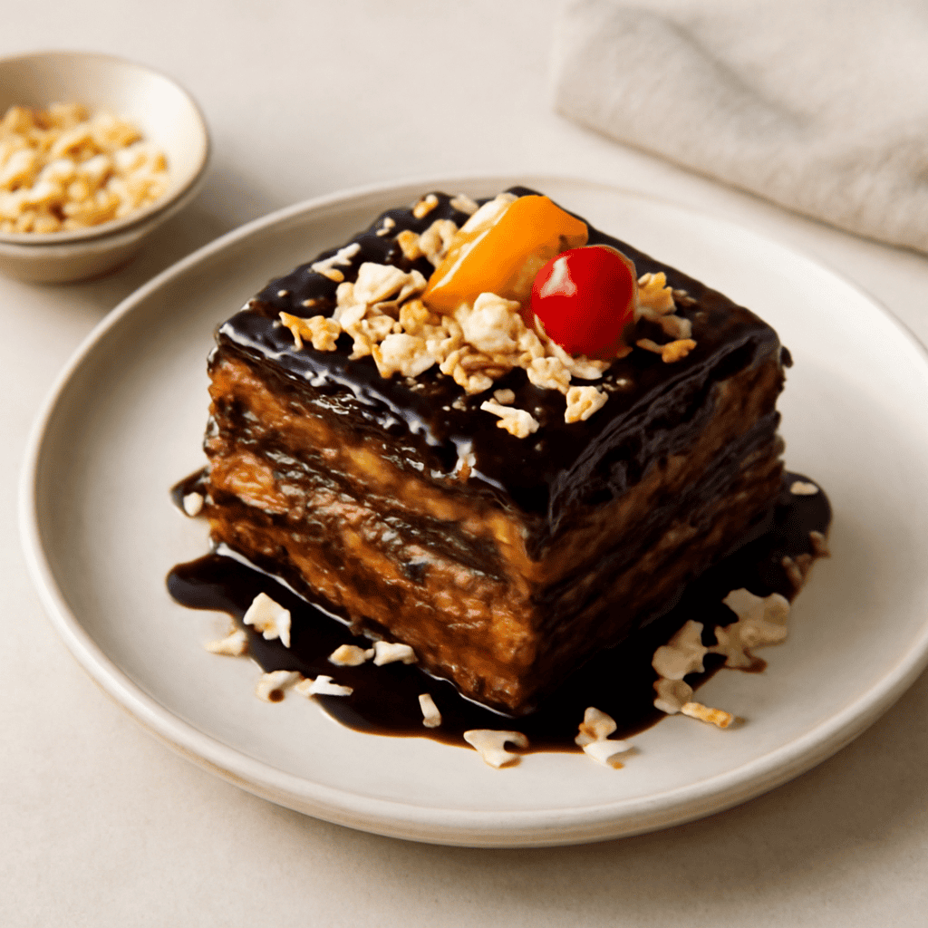 Mattonella di melanzane al cioccolato