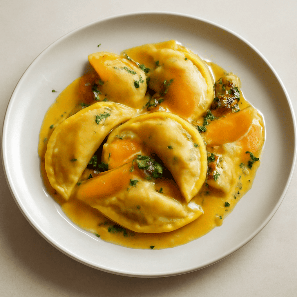 mezze lune all’arancia e timo limonato
