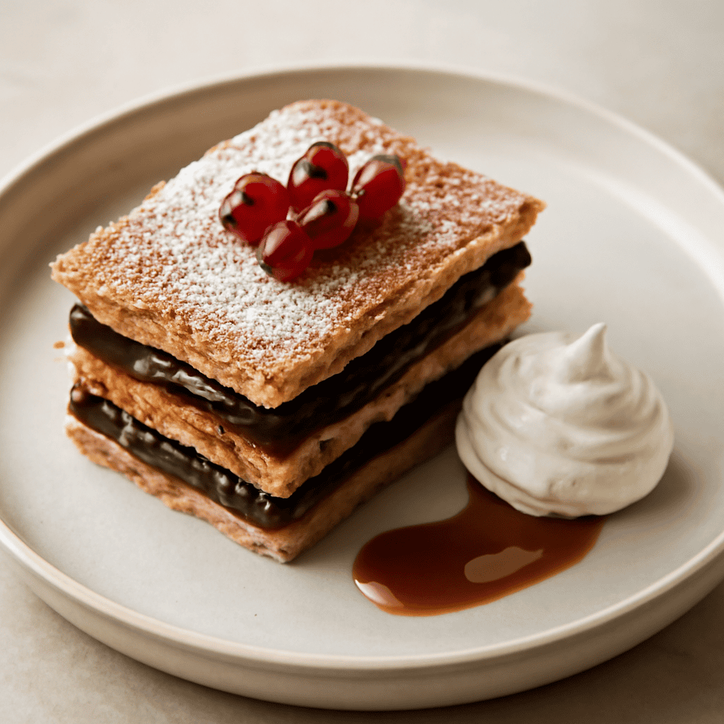 millefoglie al cioccolato